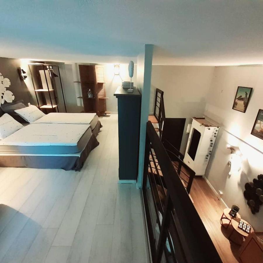 לה קרואסיק Charmant Studio En Duplex Esprit Loft Avec Balcon Vue Mer, Et Piscine Exterieure מראה חיצוני תמונה